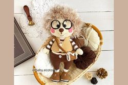 crochet pattern amigurumi hedgehog toys