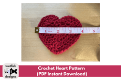 crochet heart pattern