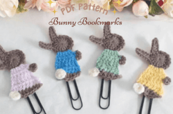 crochet bunny bookmark pattern