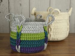 entwined basket crochet pattern