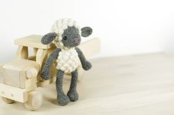 small sheep crochet pattern