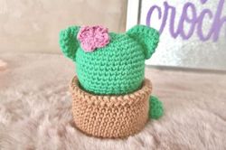 cactus cat crochet