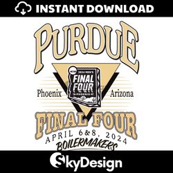 purdue boilermakers final four mans basketball svg