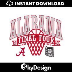 alabama final four 2024 mens basketball svg