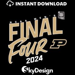 2024 ncaa mens final tour purdue boilermakers svg