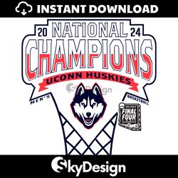 uconn huskies ncaa national champions svg