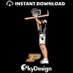 zach edey basketball purdue team svg