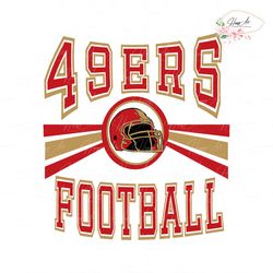 retro 49ers football helmet svg digital download