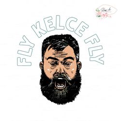 jason fly kelce fly philadelphia eagles football svg