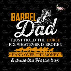 barrel dad hand over the money svg