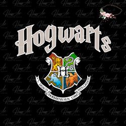 retro hogwarts logo harry potter png