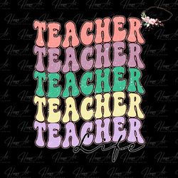 retro teacher life happy teachers day png