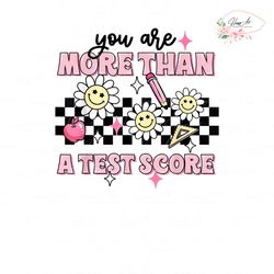 checkered you are more than a test score png