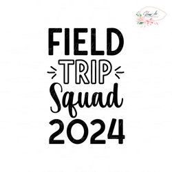 retro field trip squad 2024 svg