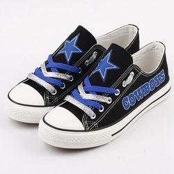 dallas cowboys limited print  football fans low top canvas shoes sport sneakers t-dj283h