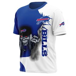 iron maiden buffalo bills t shirt for men