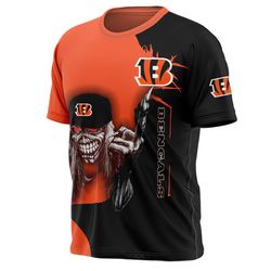 iron maiden cincinnati bengals t shirt for men