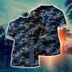 men&8217s dallas cowboys t-shirt palm trees graphic