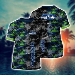 men&8217s seattle seahawks t-shirt palm trees graphic