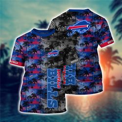 men&8217s buffalo bills t-shirt palm trees graphic