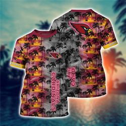 men&8217s arizona cardinals t-shirt palm trees graphic