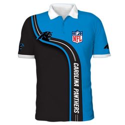 men&8217s carolina panthers polo shirt 3d