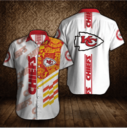 mens kansas city chiefs shirts button up