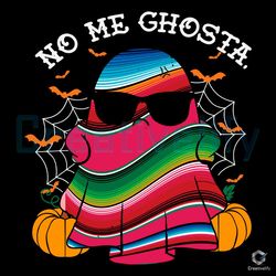 free ghost no me ghosta svg mexican halloween graphic file