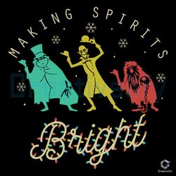 free making spirits bright svg haunted mansion file