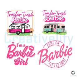 free trailer trash barbie png sublimation-zenalyshop