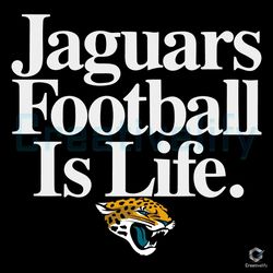 jacksonville jaguars is life svg football team file