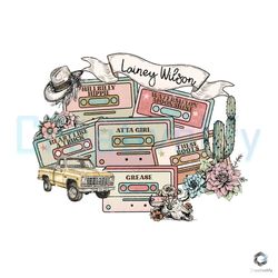 lainey wilson country cassette tapes png sublimation download