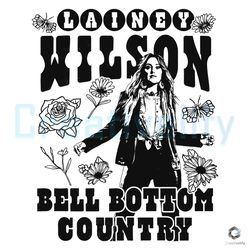 lainey wilson music svg bell bottom country cricut files