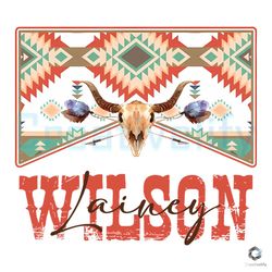 lainey wilson png bull skull country music sublimation file