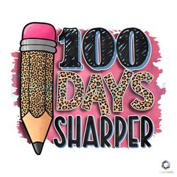 leopard 100 days sharper png pencil school file