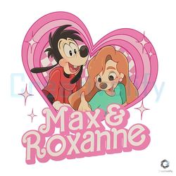 max and roxanne valentine png pink doll heart file