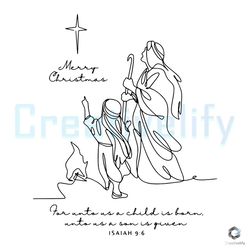 nativity scene christian svg christmas a thrill of hope file