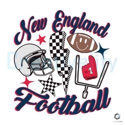 new england nfl svg football team file for cricut