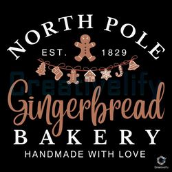 north pole gingerbread svg xmas cookies cricut files