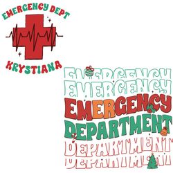 nurse emergency department svg merry xmas file