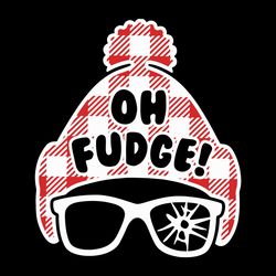 oh fudge funny christmas svg youll shoot your eye out file