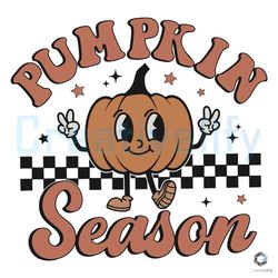 pumpkin season svg cute halloween design file