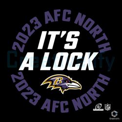 ravens baltimore its a lock svg afc north champions file