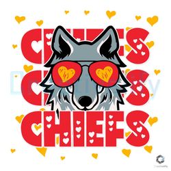 retro chiefs kc football svg nfl sport file design