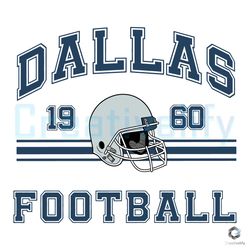 retro dallas 1960 svg fooball nfl team for cricut files