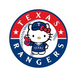 texas rangers hello kitty svg baseball file download - zenalyshop