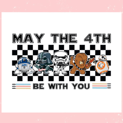 cute star wars may the 4th be with you disney star wars character svg,disney svg, mickey mouse-zenalyshop