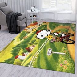 snoopy ver5 rug all over print logo custom area rug carpet full sizes home living rug carpet decor