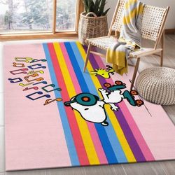 snoopy ver7 rug all over print logo custom area rug carpet full sizes home living rug carpet decor