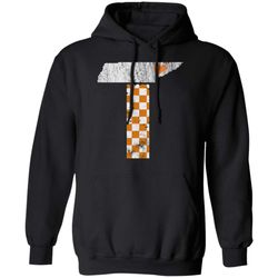 tennessee flag vintage football fan orange and white gift hoodie